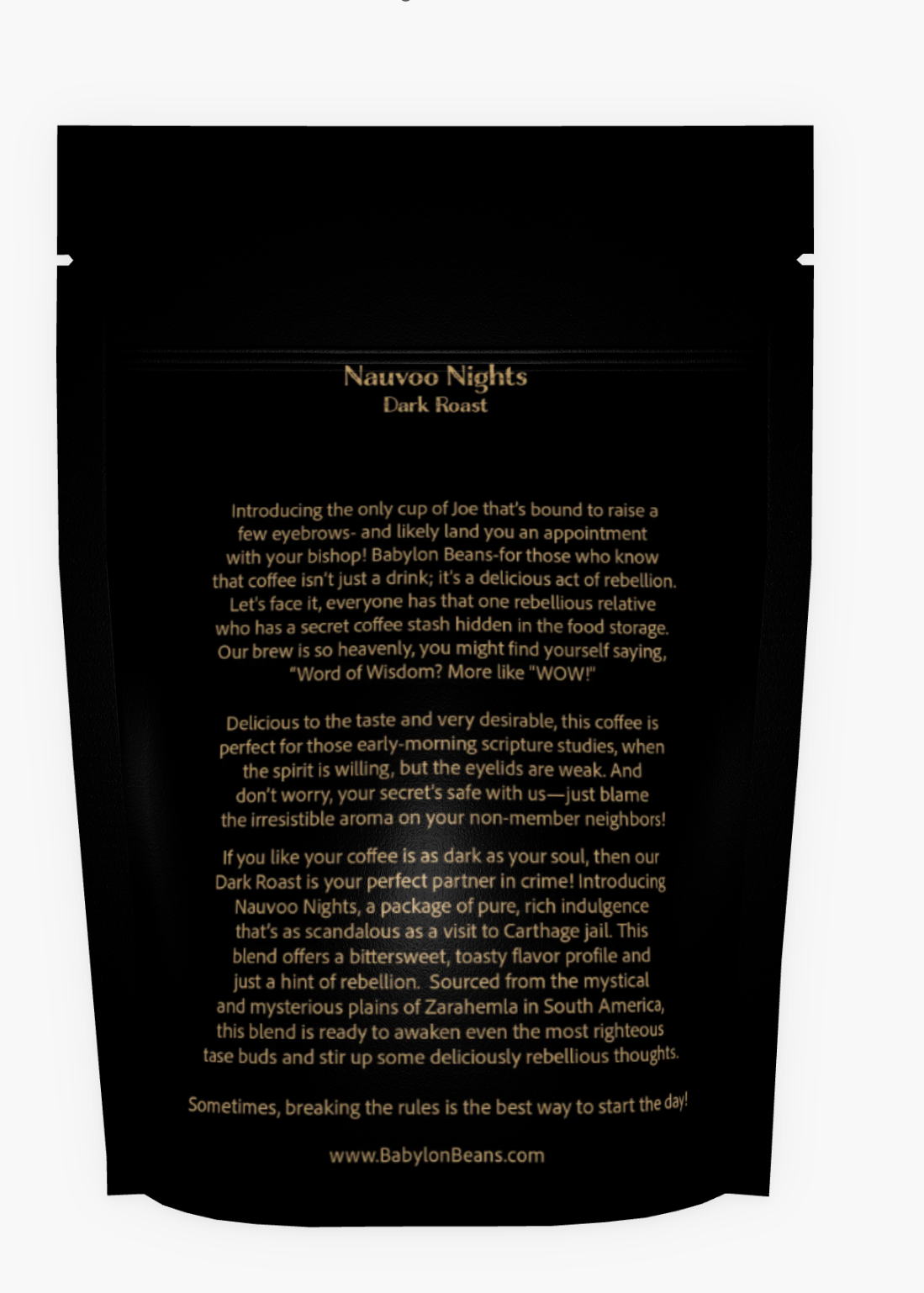 Nauvoo Nights Dark Blend Coffee Organic