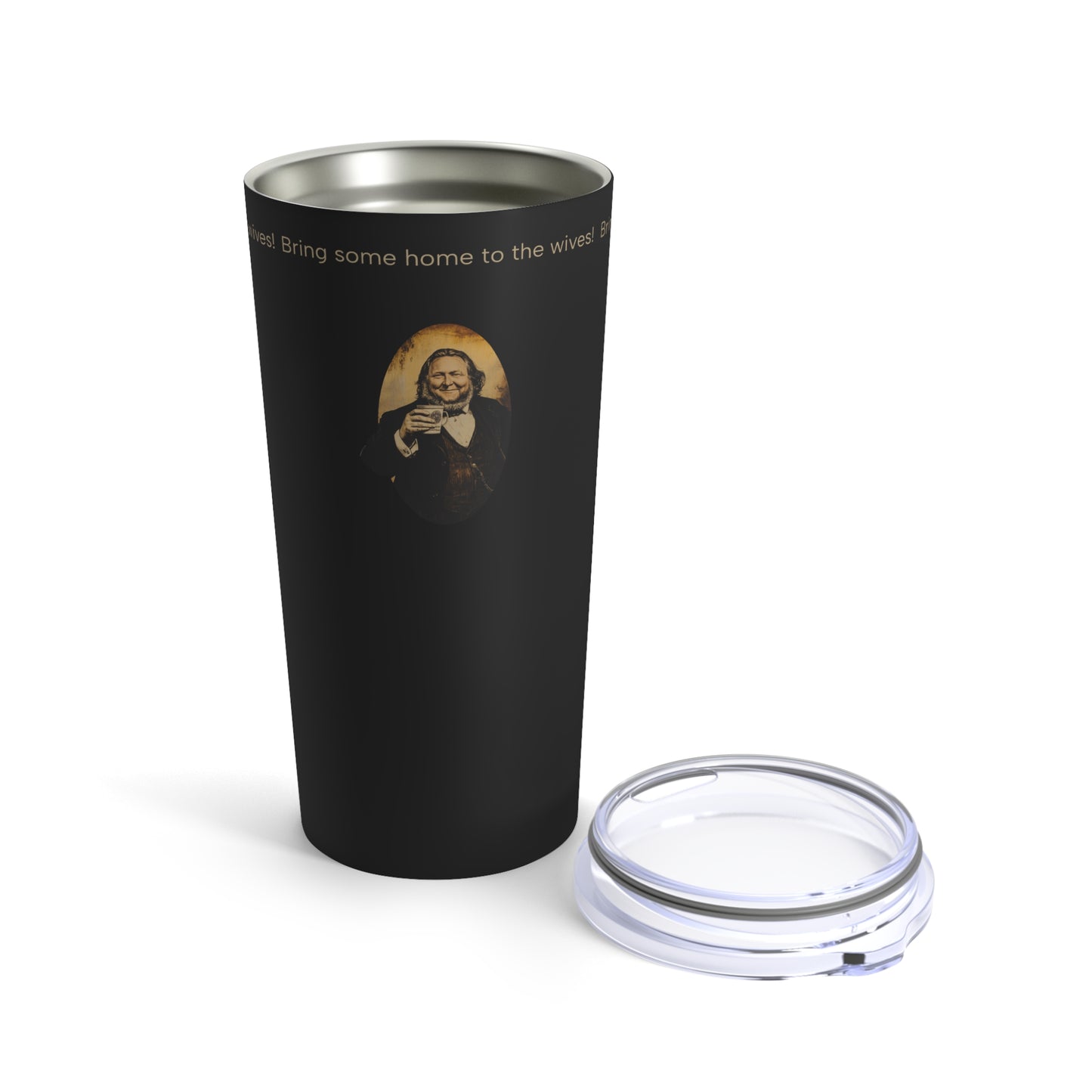 Beverage Tumbler Babylon Beans 20 oz Brigham